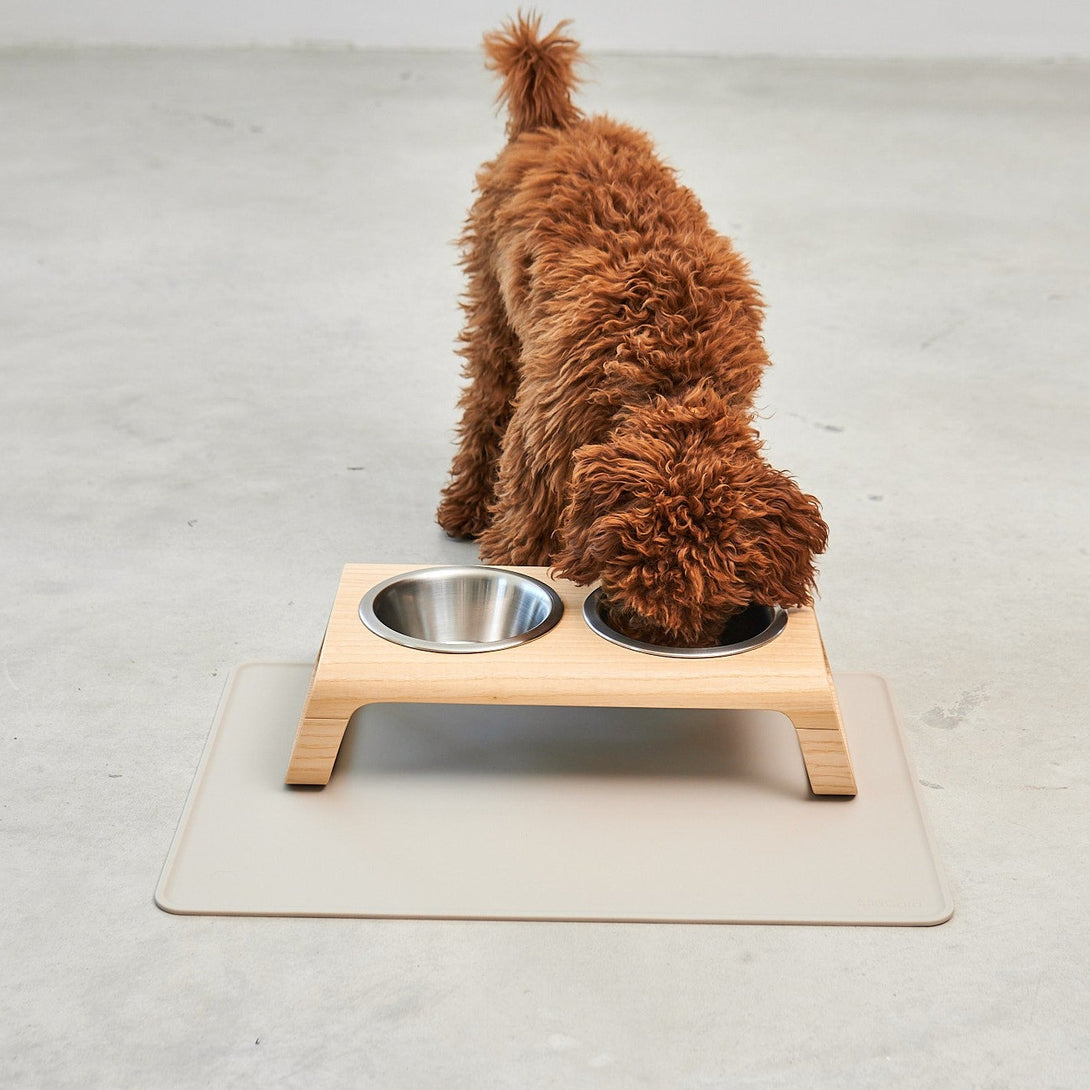 MiaCara Tova Dog Mat Modern - Greige Beige