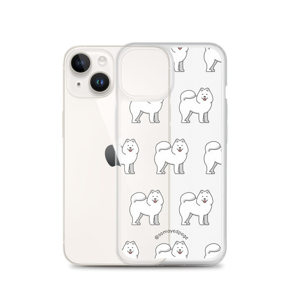 Samoyed Page Phone Case Pattern - iPhone