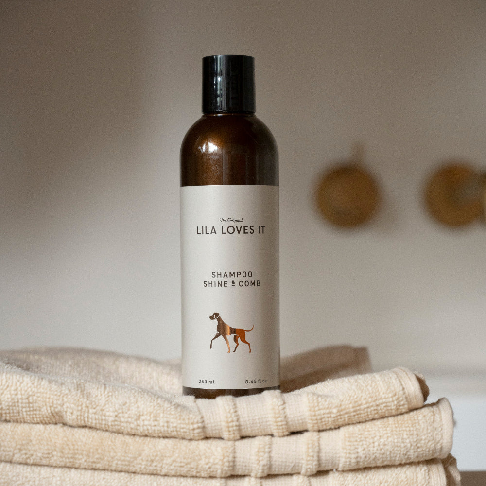 LILA LOVES IT dog shampoo Shine & Comb - Natural ingredients