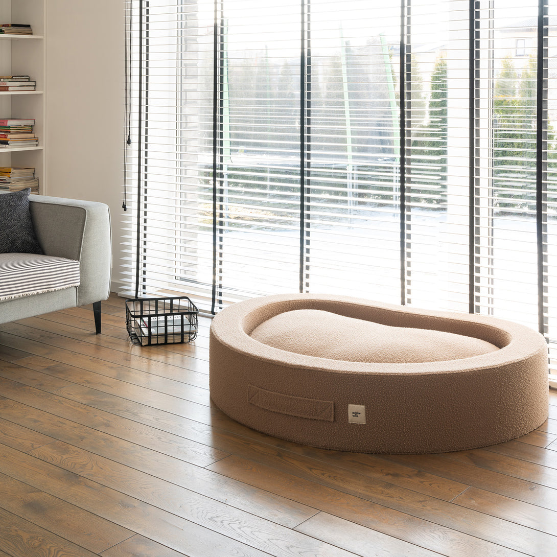 Aesthetic Modern Eco-Friendly Dog Furniture Pillow Villa Beige