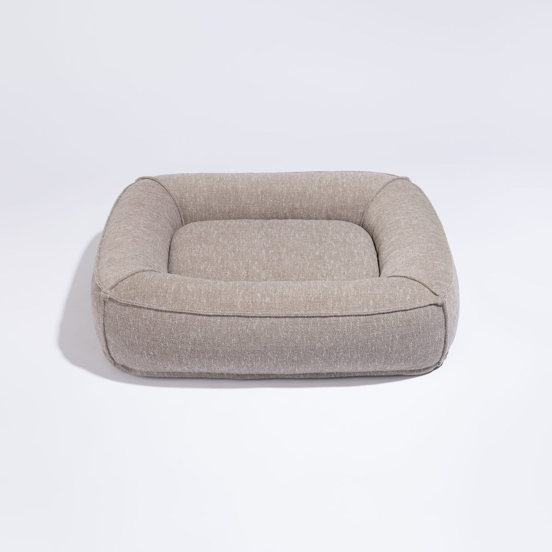 Eco-Friendly Modern Dog Bed Pillow Villa Frenchie Grey
