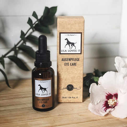 Dog organic and natural eye care